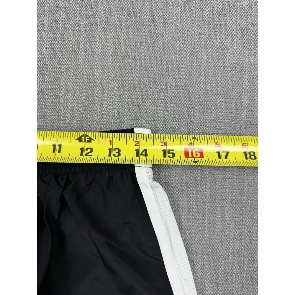 Nike Dri-FIT Women’s Running Shorts Black White Lined Size Medium NWT